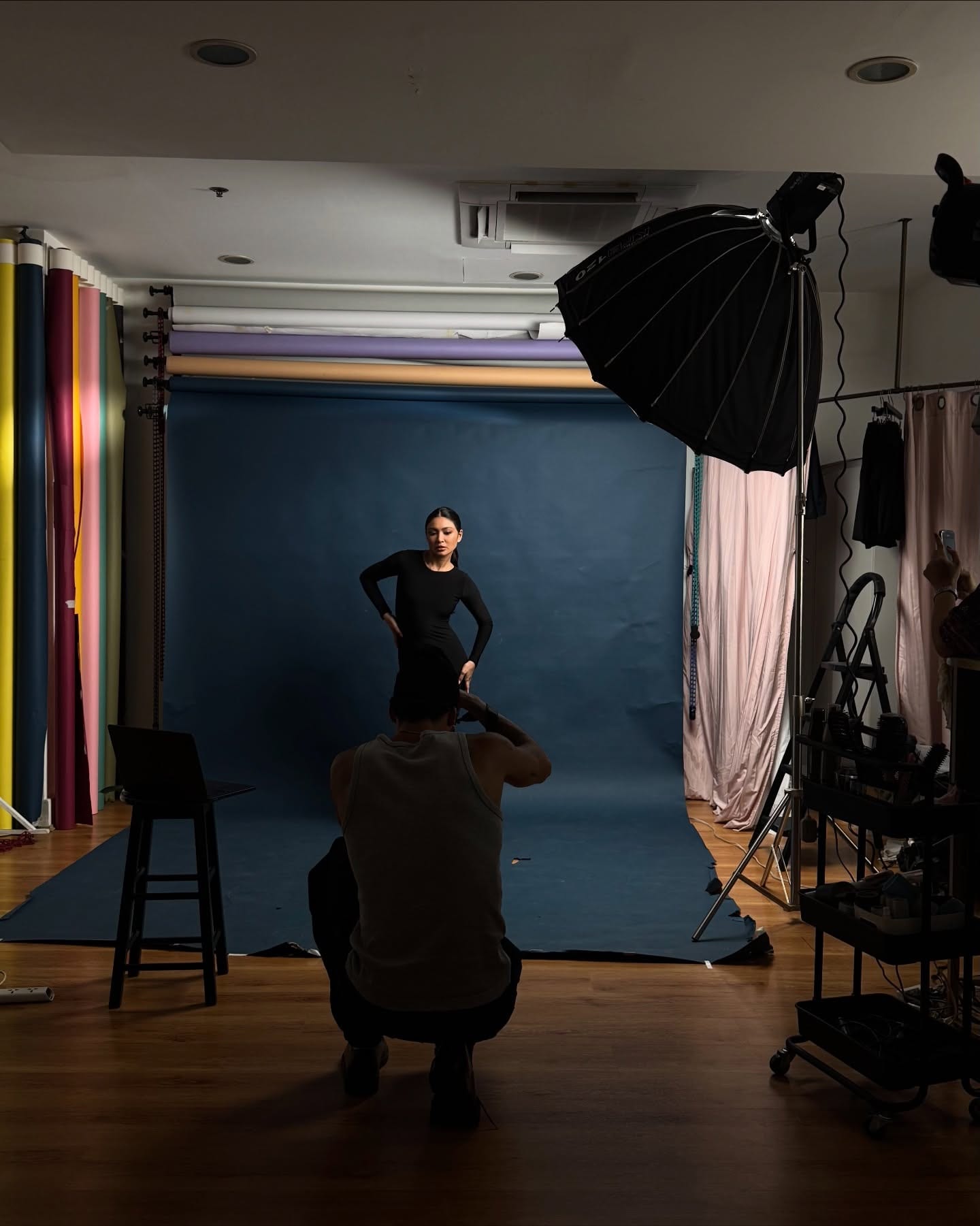 Nadine Lustre posing for Frames of a Memory